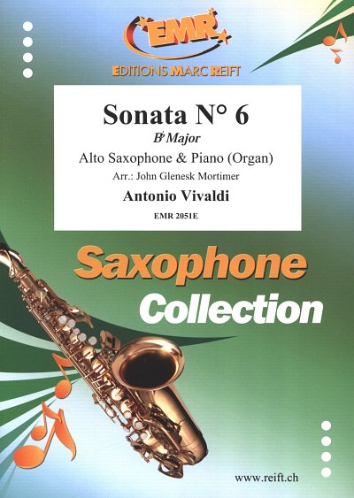 A. Vivaldi: Sonata N° 6 in Bb major, AsaxKlaOrg