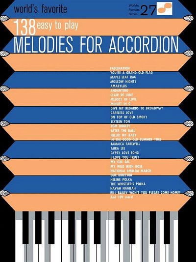 138 Easy to Play Melodies for Accordion, Akk