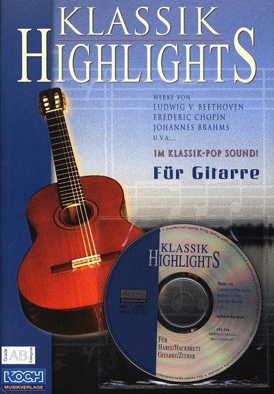 M. O'Brien: Klassik Highlights - Gitarre ode, Zith/Git (+CD)