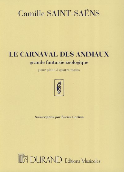 C. Saint-Saëns: Le Carnaval des animaux, Klav4m (Sppa)