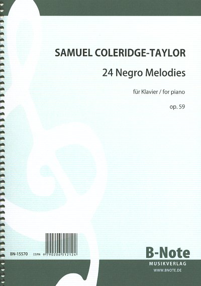 S. Coleridge-Taylor: 24 Negro Melodies op. 59, Klav