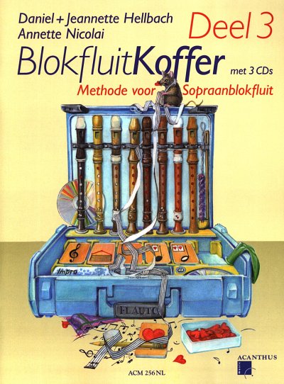 D. Hellbach: Blokfluitkoffer 3, SBlf (+3CDs)