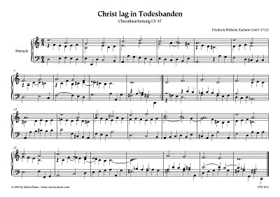 DL: F.W. Zachow: Christ lag in Todesbanden Choralbearbeitung