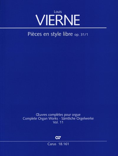 L. Vierne: Pièces en style libre op. 31/1, Org
