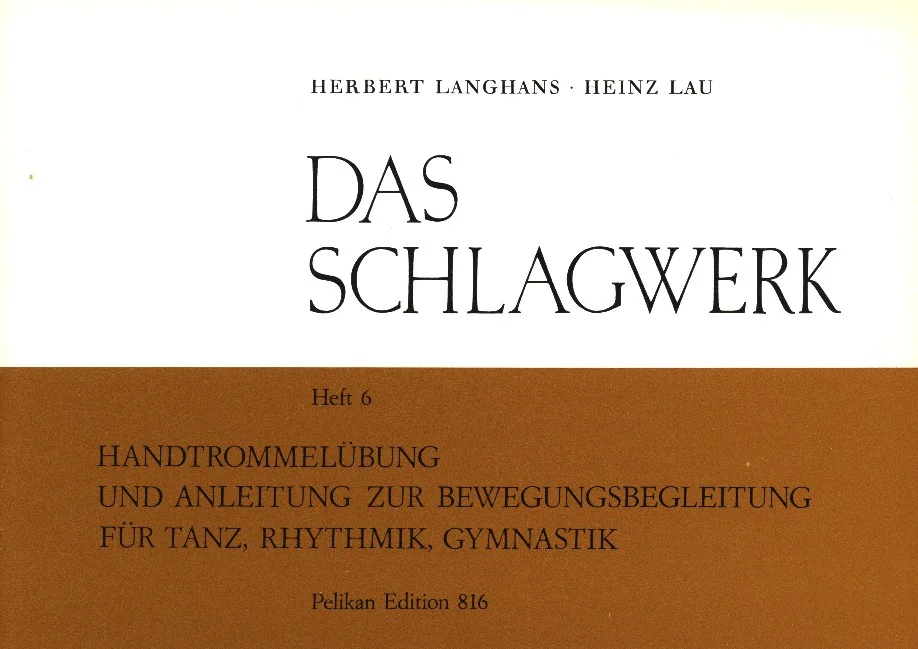 H. Langhans: Handtrommelübungen, Hndtr (0)