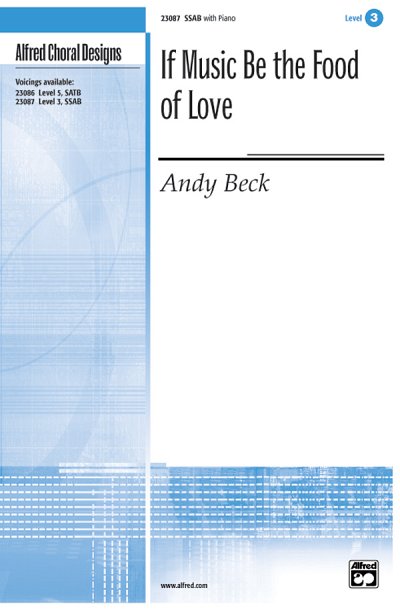 A. Beck: If Music Be the Food of Love, Gch4Klav
