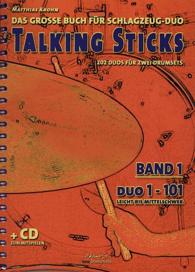 M. Krohn: Talking Sticks 1, 2 Drset (Sppa+CD)