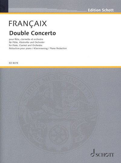 J. Françaix: Double Concerto , FlKlOrch (KASt)