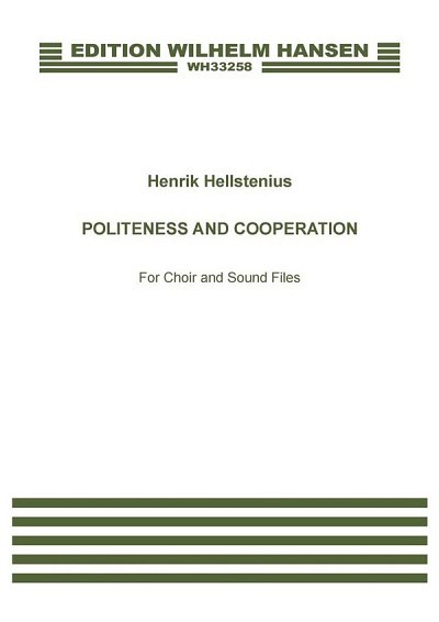 H. Hellstenius: Politeness And Cooperation