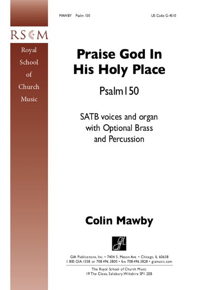 C. Mawby: Praise God in His Holy Place, Gch;Klav (Chpa)