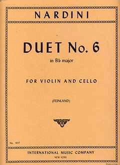 P. Nardini: Duetto N. 6 (Bu)
