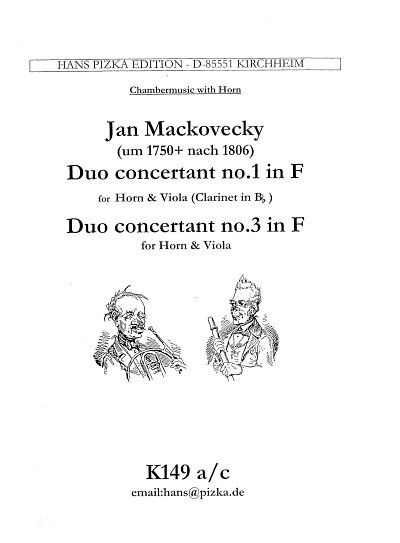 Mackovecky J.: Duo Concertant 1