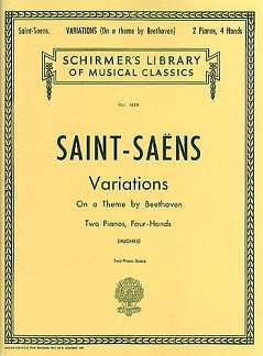 C. Saint-Saëns: Variations on a Theme by Beet, Klav4m (Sppa)