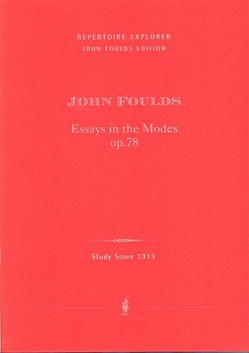 J. Foulds: Seven Essays in the Modes op. 78, Klav