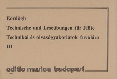 J. Eördögh: Mittelschwere technische- und Leseübungen, Fl