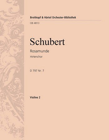 F. Schubert: Hirtenchor D 797 Nr. 7, GchOrch (Vl2)