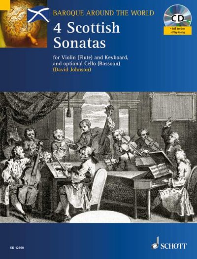 DL: J. David: Vier Schottische Sonaten