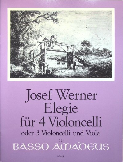 J. Werner: Elegie op. 21, 4Vc/3VcVa (Pa+St)
