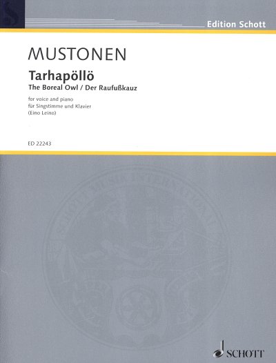 O. Mustonen: Tarhapoelloe, Singstimme, Klavier