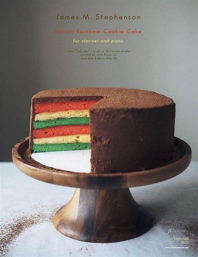 Italian Rainbow Cookie Cake, KlarKlv (Bu)