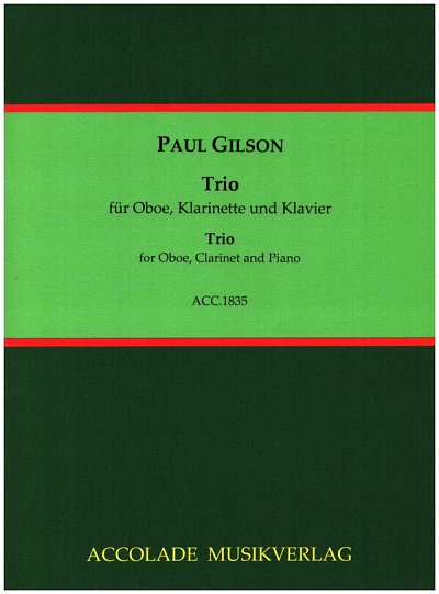 P. Gilson: Trio, ObKlarKlav (KlavpaSt)