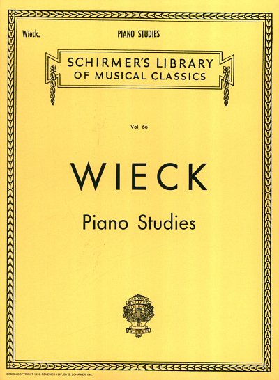 F. Wieck: Piano Studies  , Klav