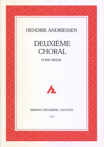 H. Andriessen: Deuxieme Choral, Org