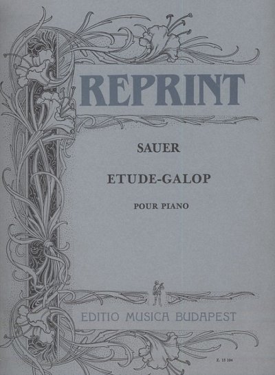 E. von Sauer: Etude-Galop, Klav