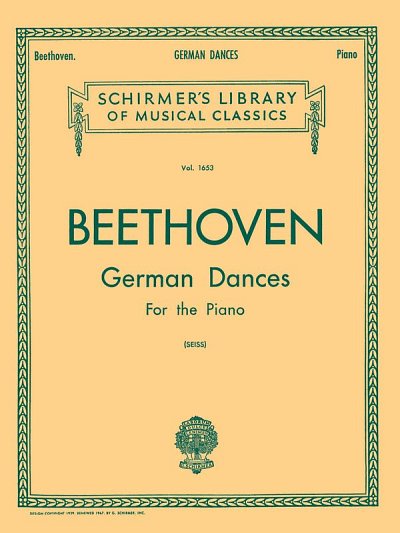 L. v. Beethoven: German Dances, Klav