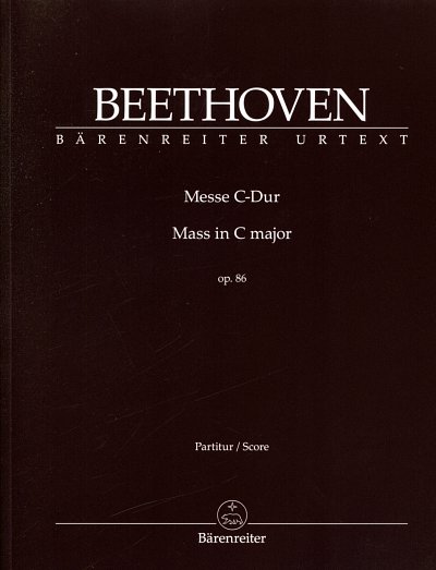 L. v. Beethoven: Messe C-Dur op. 86, 4GesGchOrchO (Part)