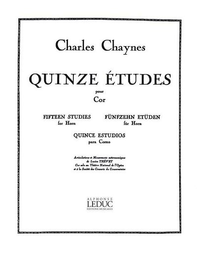 C. Chaynes: 15 Etudes, Hrn