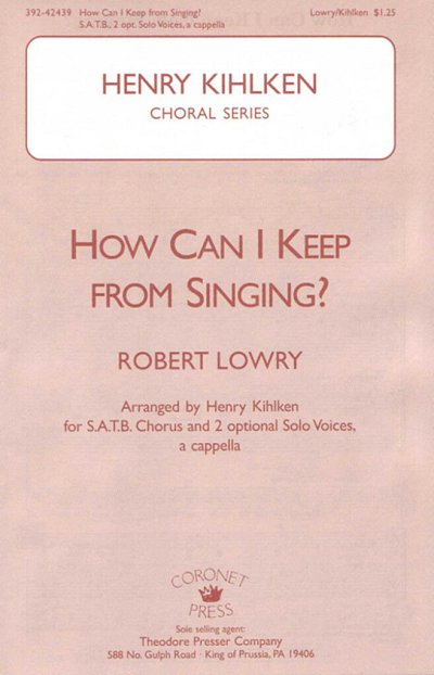 L. Robert: How Can I Keep From Singing?, Gch