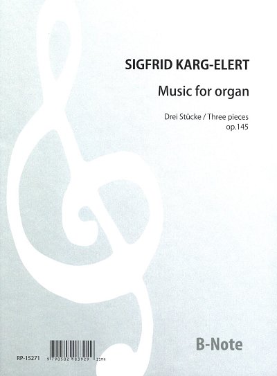 S. Karg-Elert: Music for organ op.145, Org