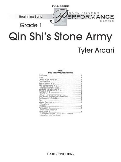 A. Tyler: Qin Shi's Stone Army, Blaso (Part.)