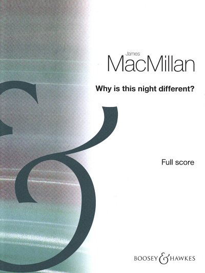 AQ: J. MacMillan: Why is This Night Different?, 2Vl (B-Ware)
