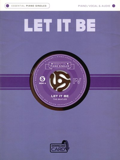 Beatles: Essential Piano Singles: Let It Be, GesKlavGit