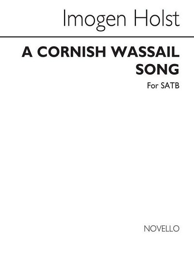 C. Sharp: A Cornish Wassail Song, GchKlav (Chpa)