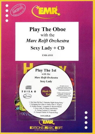 M. Reift: Play The 1st Oboe, Ob (+CD)