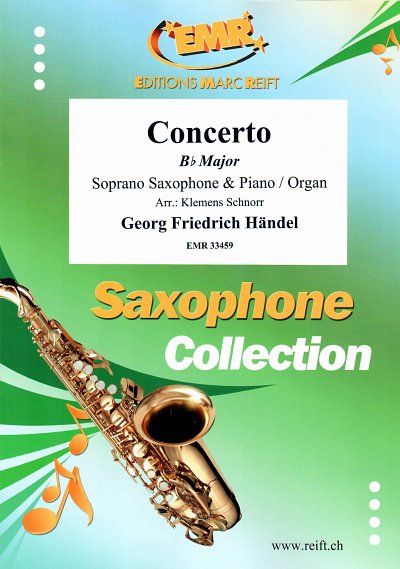 G.F. Händel: Concerto Bb Major, SsaxKlav/Org