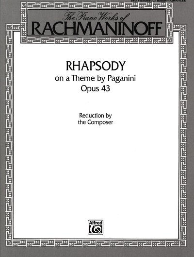 S. Rachmaninow: Rhapsodie Op 43 (Paganini Thema), 2Klav