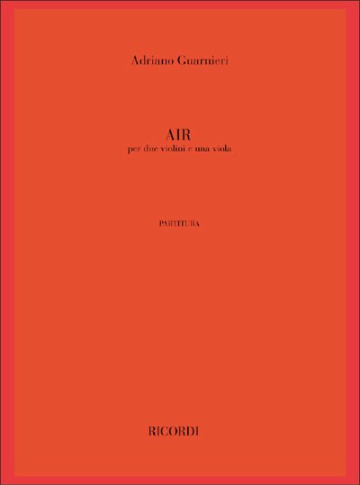 A. Guarnieri: Air