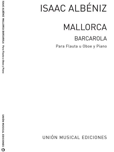 I. Albéniz: Mallorca Barcarola, FlKlav (KlavpaSt)