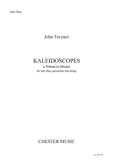 J. Tavener: Kaleidoscopes (Ob)