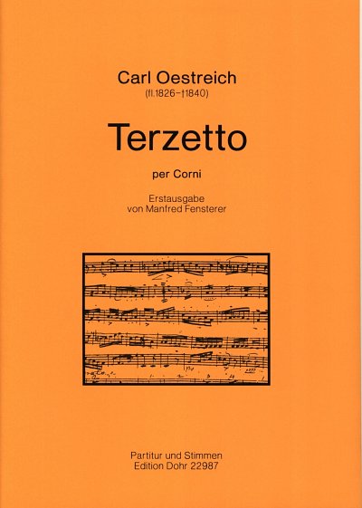 C. Oestreich: Terzetto, 3Hrn (Pa+St)