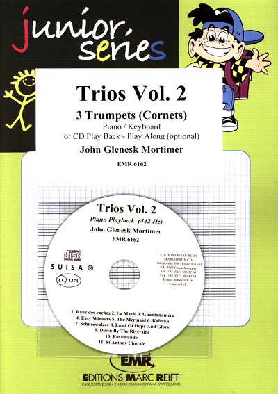 J.G. Mortimer: Trios Vol. 2, 3Trp (+CD)