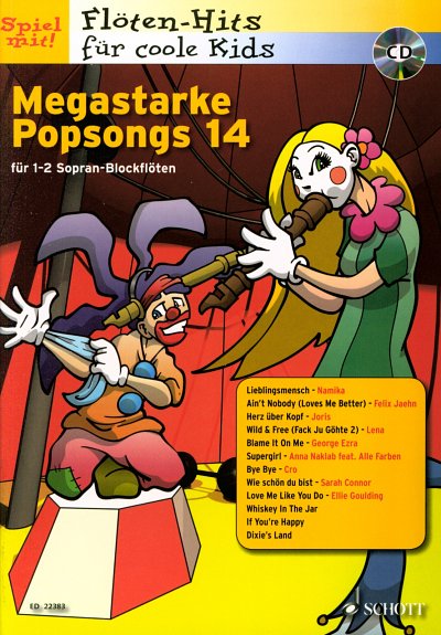 U. Bye: Megastarke Popsongs 14, 1-2Sbfl (Sppa+CD)