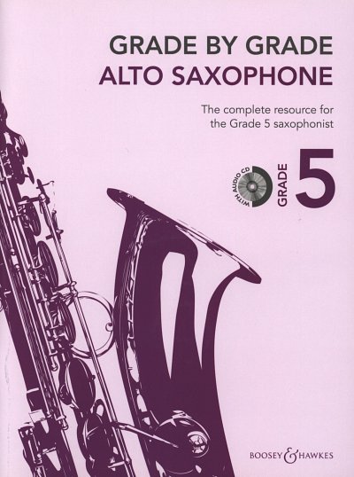 J. Way: Grade by Grade - Alto Saxophone, ASaxKlav (Bu+CD)