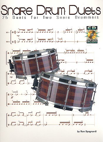 R. Spagnardi: Snare Drum Duets, 2Kltr (Sppa+CD)
