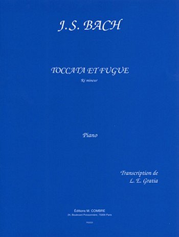 J.S. Bach: Toccata et Fugue en ré min., Klav