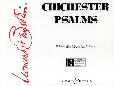 L. Bernstein: Chichester Psalms, Sinfo (Pa+St)